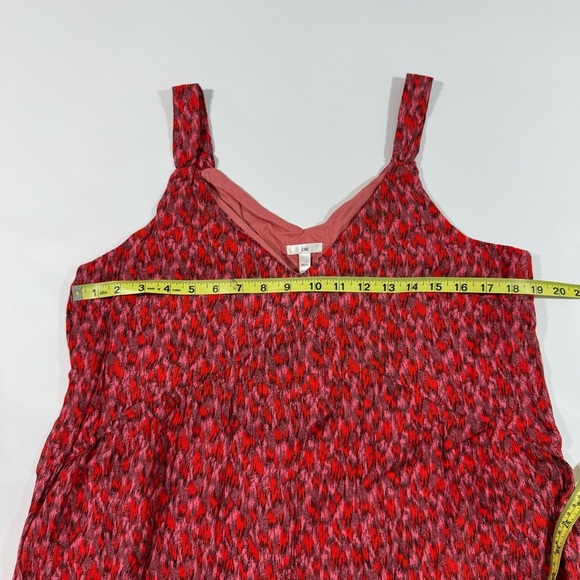 Joie Bondi Tea Rose Maxi Dress Pink Red Sundress - Picture 8 of 8